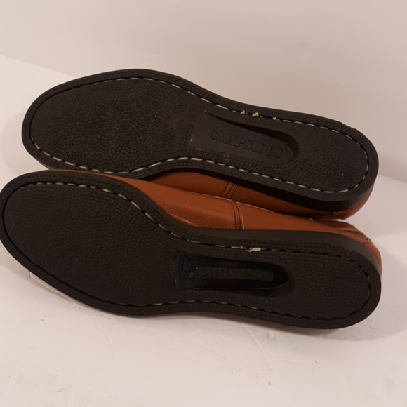 Sebago Campsides Mocs size 5 NWOT Leather MADE US - Picture 6 of 8